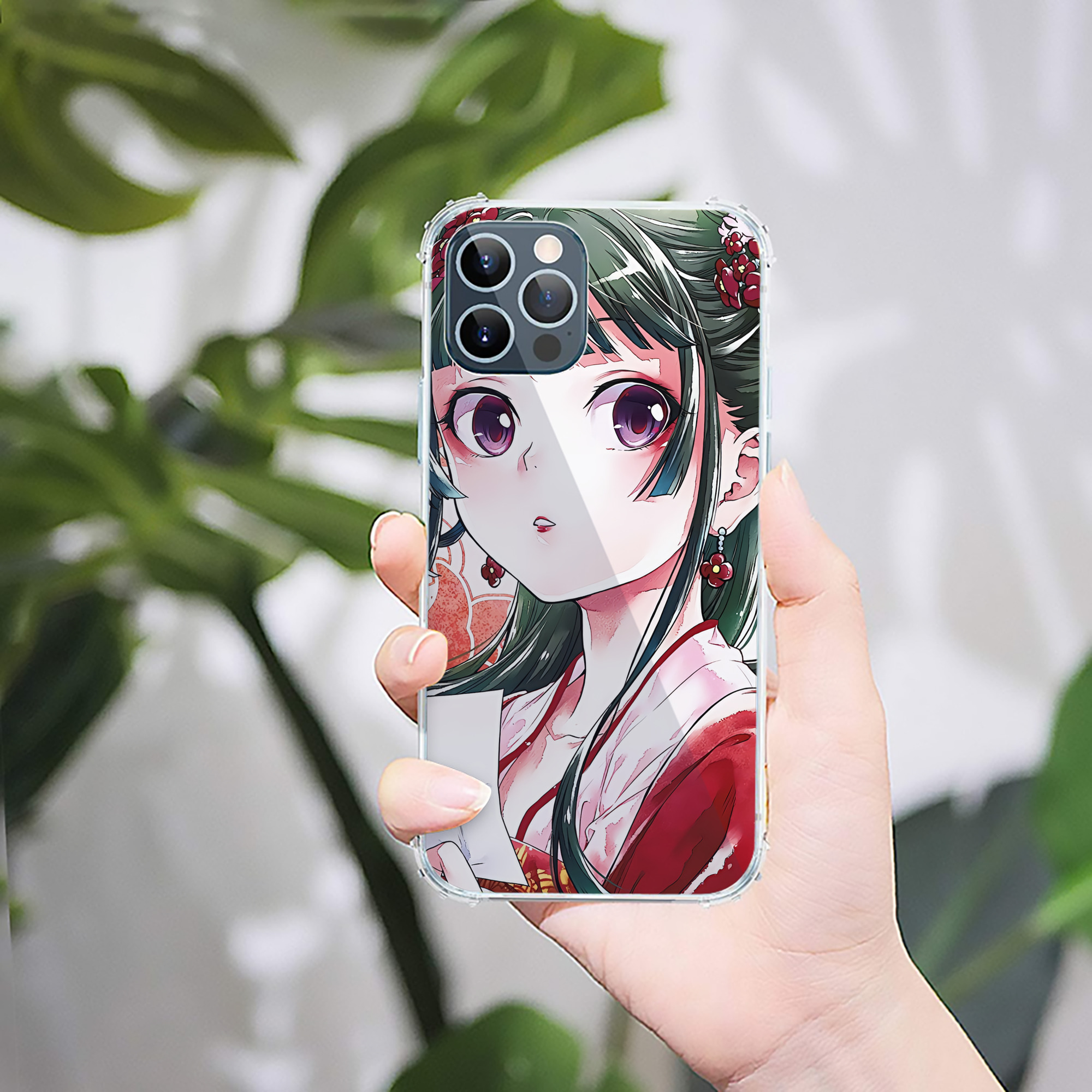 （画像用） 薬屋のひとりごと The Apothecary Diaries 【iPhone 12シリーズ対応】透明スマホケース（クリアソフトケース）